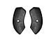 Scott Drake Seat Hinge Covers; Black (64-67 Mustang)