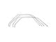 Scott Drake Standard Interior Upholstery Bolster Wire (64-66 Mustang)