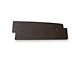 Scott Drake Trunk Filler Board; Black Chipboard (69-70 Mustang)