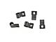 Scott Drake Underhood Turn Signal Harness Clips; Black (67-68 Mustang)