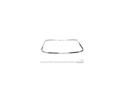 Scott Drake Windshield Molding; Passenger Side (64-68 Mustang Coupe, Fastback)