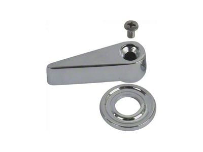 Seat Back Latch Handles - Chrome - Pair