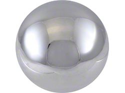 OPR Shift Knob, 4-Speed, Chrome, With 3/8 Thread, 1969-1972