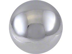 OPR Shift Knob, 4-Speed, Chrome, With 3/8 Thread, 1969-1972