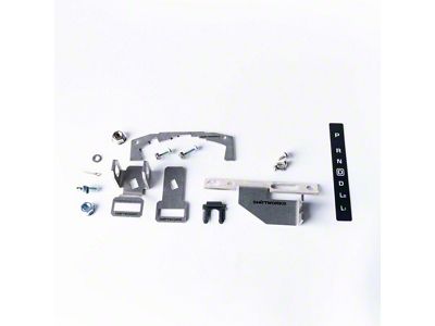 Shiftworks Neutral Safety / Backup Light Switch Shifter Relocation Bracket Kit with Switch (73-81 Camaro w/ TH350/TH400 Transmission)