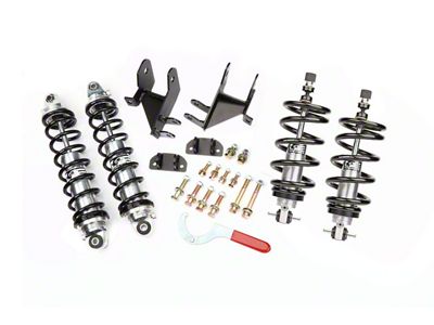 Aldan American Track Comp Series Double Adjustable Front and Rear Coil-Over Kit; 550 lb. Spring Rate (64-67 Big Block V8 Skylark)