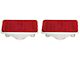 Rear Marker Lights; Red (1969 Skylark, Special)