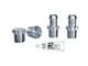 Small Block Intake & Water Pump Heater Hose Fitting Kit, Stainless Steel, With 12 Point Head, Small Block