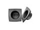 Speaker Baffles - Pair - 5-1/4 Round Slim