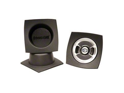 Speaker Baffles - Pair - 6-1/2 Round