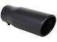 Spectre Slant Cut Style Exhaust Tip; 3.50-Inch; Black (Fits 1.75 to 2.75-Inch Tailpipe)