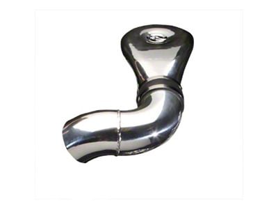 Spectre Low Profile Single Plenum Air Intake Tube Kit; Passenger Side (Universal; Some Adaptation May Be Required)