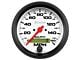 Auto Meter Phantom Series 3-3/8-Inch Programmable Speedometer; 0-160 MPH