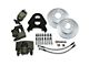 SSBC-USA Front Non-Power Drum to Disc Brake Conversion Kit with Cross-Drilled/Slotted Rotors; Zinc Calipers (66-75 Bronco)