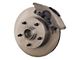 SSBC-USA Front Non-Power Drum to Disc Brake Conversion Kit with Cross-Drilled/Slotted Rotors; Zinc Calipers (66-75 Bronco)