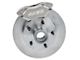 SSBC-USA Comp S 4-Piston Front Drum to Disc Brake Conversion Kit with Vented Rotors; Clear Anodized Calipers (65-66 V8 Comet, Falcon)