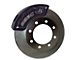 SSBC-USA Barbarian Rear 8-Piston Direct Fit Caliper and Semi-Metallic Brake Pad Upgrade Kit with Cross-Drilled Slotted Rotors; Black Calipers (1999 F-250)