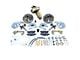 SSBC-USA Front Power Drum to Disc Brake Conversion Kit with Spindles and Cross-Drilled/Slotted Rotors; Zinc Calipers (64-72 El Camino, Sprint)