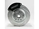 SSBC-USA Super Twin Front Power Drum to Disc Brake Conversion Kit with Spindles and Vented Rotors; Black Calipers (64-72 El Camino, Sprint)