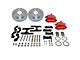 SSBC-USA Sport R1 Rear Disc Brake Conversion Kit with Built-In Parking Brake Assembly and Vented Rotors for Ford 9-Inch Small Bearing; Red Calipers (1966 Ranchero)