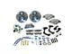 SSBC-USA Front Power Drum to Disc Brake Conversion Kit with Vented Rotors; Zinc Calipers (65-68 Biscayne, Impala)