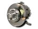 SSBC-USA Front Non-Power Drum to Disc Brake Conversion Kit with Spindles and Cross-Drilled/Slotted Rotors; Zinc Calipers (68-69 Mustang)