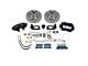 SSBC-USA Front Non-Power Drum to Disc Brake Conversion Kit with Cross-Drilled/Slotted Rotors; Zinc Calipers (70-73 Mustang)