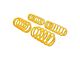 ST Suspension Muscle Car Lowering Springs; Rear (82-92 V8 Camaro)