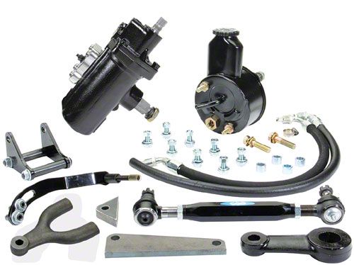 Ecklers Chevy Truck Power Steering Conversion Kit, 500 Box,Stock, 1947-1959