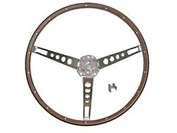 Steering Wheel/ Oem Style Wood Grain Wheel