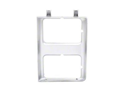 Headlamp Bezel; Gray; Driver Side (85-88 Blazer, C10, C15, C20, Jimmy, K10, K15, K20)