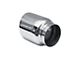 Street Series Street Style Angle Cut Exhaust Tip; 4-Inch; Polished (Fits 3-Inch Tailpipe)