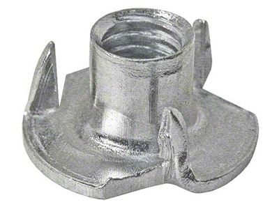 T Nut - 5/16-18 - Spiked Flange - Zinc