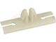 Tail Light Wire Retainer - White Plastic - Before 4-15-70