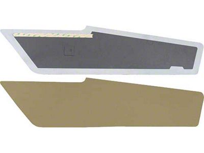 Fastback Sail Panels/ Tan/ 71-73 Mustang