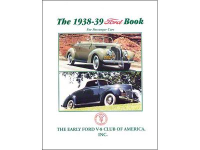 The 1938-1939 Ford Book - 238 Pages