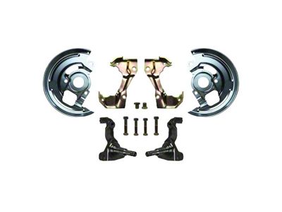 The Right Stuff Detailing Street Series Mini Front Disc Brake Conversion Kit (67-68 Camaro w/ 4-Piston Calipers)