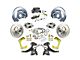 The Right Stuff Detailing Street Series 2-Inch Drop Front Manual Disc Brake Conversion Kit with Black Master Cylinder for 5x5 Bolt Pattern; Natural Calipers (63-70 Blazer, C10, C20, Jimmy, K10, K20, Suburban)