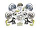 The Right Stuff Detailing Street Series 2-Inch Drop Front Manual Disc Brake Conversion Kit with Original Master Cylinder for 6x5.5 Bolt Pattern; Natural Calipers (63-70 Blazer, C10, C20, Jimmy, K10, K20, Suburban)