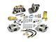 The Right Stuff Detailing Street Series Manual Front Disc Brake Conversion Kit for 6x5.5 Bolt Pattern; Natural Calipers (Late 55-59 Chevrolet/GMC Truck)