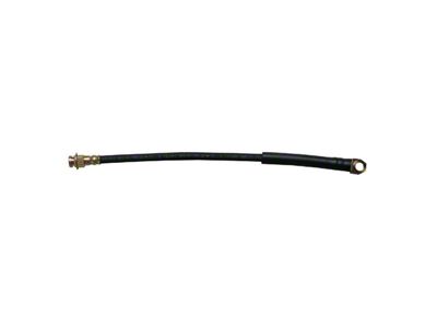 The Right Stuff Detailing Front Disc Brake Flex Hoses; OE Steel (79-81 El Camino)