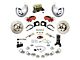 The Right Stuff Detailing Street Series Front Manual Disc Brake Conversion Kit; Red Calipers (67-69 V8 Fairlane)