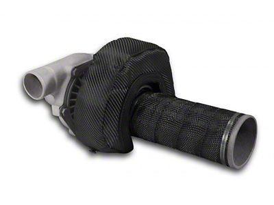 Thermo Tec Rogue Series T4 Turbo Heat Insulating Kit; Ricochet Black (Universal; Some Adaptation May Be Required)