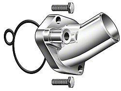 Thermostat Housing - Chrome - 289, 302 & 351W V8