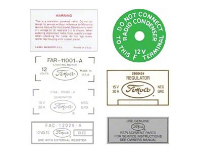 Decal Kit,Basic,1959