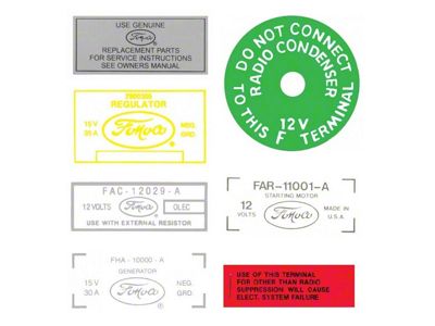 Decal Kit,Basic,1960