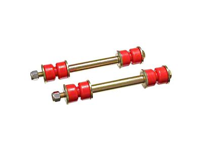 Front Sway Bar End Links; 2-7/8-Inch; Red (72-79 Thunderbird)