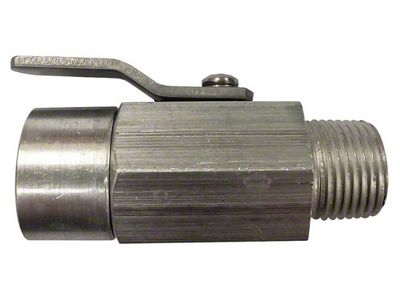 Fuel Shut-Off Valve; 3/8-Inch NPT Male x 3/8-Inch NPT Female (Universal; Some Adaptation May Be Required)