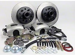 Master Power Brakes Legend Series Front Disc Brake Conversion Kit; Cast-Iron Calipers (58-60 Thunderbird)