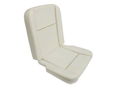 TMI Deluxe Pony Molded Seat Foam Pad Set with Listing Wires (64-65 Mustang)